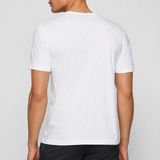 Boss Tee Curved T-shirt Met Korte Mouwen