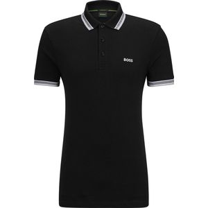 Boss - Paddy - Poloshirt - Blauw - Katoen