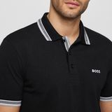 Boss - Paddy - Poloshirt - Blauw - Katoen