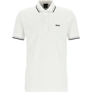 BOSS - Paddy Polo Wit - Regular-fit - Heren Poloshirt