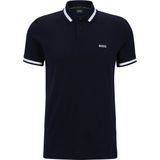 Boss - Paddy - Poloshirt - Blauw - Katoen