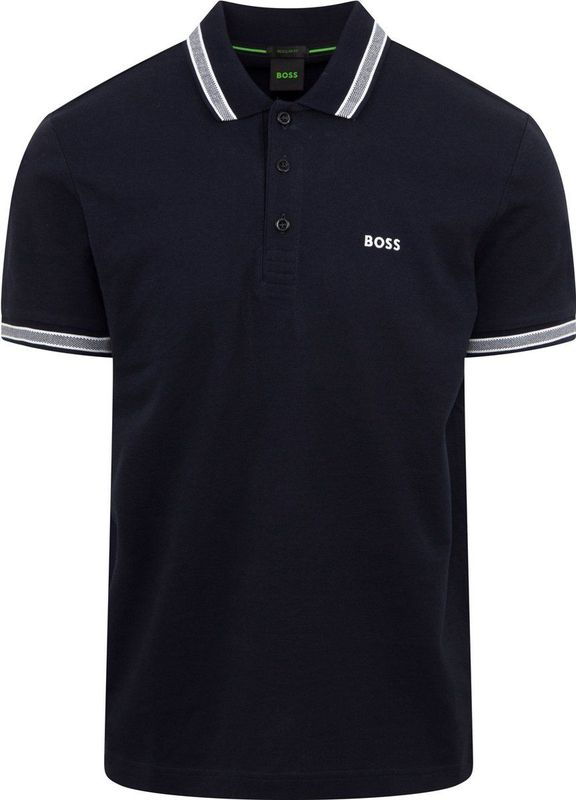 Boss - Paddy - Poloshirt - Blauw - Katoen