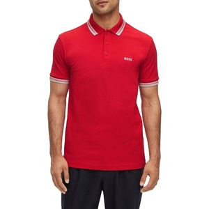 Boss - Paddy - Poloshirt - Blauw - Katoen