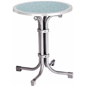 BEST 26536088 tafel Boulevard rond, diameter 60 cm, zilver