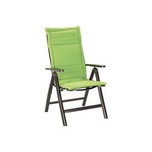 Best Soft-Line stoelkussen met hoge rugleuning, v. dessins, polyester/katoen, 120 x 50 x 4 cm 1822 - lichtgroen