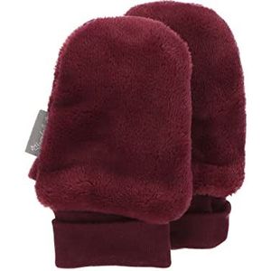 Sterntaler Unisex baby teddybont wanten, magenta, 2