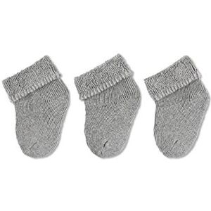 Sterntaler Unisex babysokken voor eerste klas baby, verpakking van 3 stuks