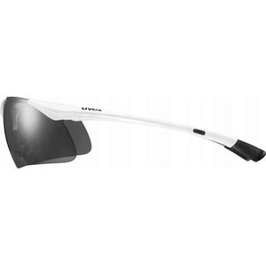 uvex sportstyle 223 - sportbril voor dames en heren - gespiegeld - drukvrij draagcomfort & perfecte pasvorm - white/silver - one size
