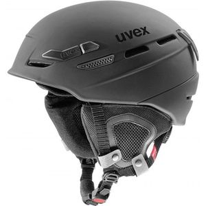 uvex p.8000 tour - lichte ski-, fiets- & klimhelm voor dames en heren - individueel passysteem - geoptimaliseerde ventilatie - black matt - 55-59 cm
