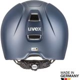 uvex perfexxion II - robuuste rijhelm voor dames en heren - individueel passysteem - optimale ventilatie - blue matt - 55-58 cm