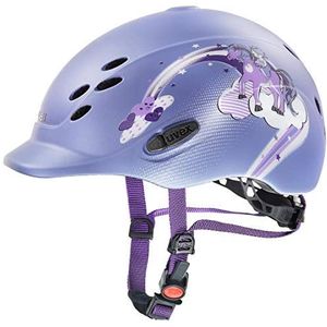 uvex onyxx - lichte rijhelm voor kinderen - individueel passysteem - optimale ventilatie - princess violet matt - 49-54 cm