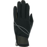 uvex crx700 - elastische rijhandschoenen voor dames en heren - slijtvast - uitstekende grip - black - 7.5