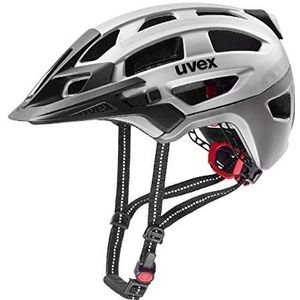 uvex finale light - veilige stadshelm voor dames en heren - incl. led-licht - individueel passysteem - silver - 52-57 cm