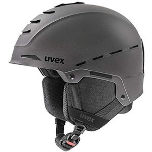 uvex legend - skihelm voor dames en heren - individueel passysteem - geoptimaliseerde ventilatie - anthracite matt - 52-55 cm
