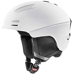 uvex ultra - skihelm voor dames en heren - individueel passysteem - geoptimaliseerde ventilatie - white/black - 55-59 cm