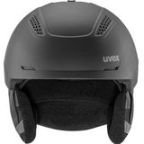 uvex ultra - skihelm voor dames en heren - individueel passysteem - geoptimaliseerde ventilatie - black matt - 51-55 cm