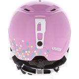 uvex heyya - skihelm voor kinderen - individueel passysteem - geoptimaliseerde ventilatie - pink confetti - 46-50 cm