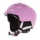 uvex heyya - skihelm voor kinderen - individueel passysteem - geoptimaliseerde ventilatie - pink confetti - 46-50 cm