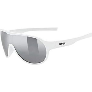 uvex Litemirror Sportstijl 512 uniseks zonnebril wit/zilver