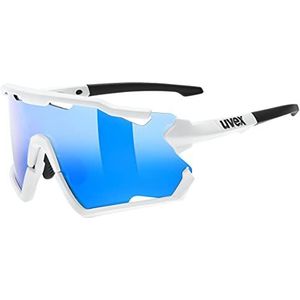 uvex Sportstyle 228 Sportbril voor volwassenen, uniseks, mat/blauw, één maat