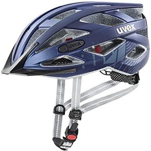 uvex city i-vo - lightweight city helmet for women and men - individueel verstelbare pasvorm - inclusief LED-verlichting - deep space matt - 52-57 cm