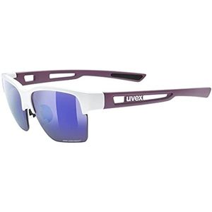 uvex Sportstyle 805 Cv – outdoorbril voor mannen en vrouwen – hoog contrast – gespiegeld – Pearl Prestige Mat/Plasma – één maat