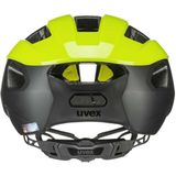 uvex rise cc - veilige performance-helm voor dames en heren - individueel passysteem - geoptimaliseerde ventilatie - neon yellow-black - 56-59 cm