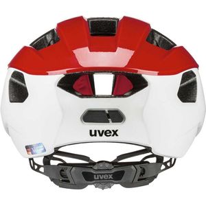 uvex Rise CC Fietshelm Red / White Mat - Unisex - maat 56-60