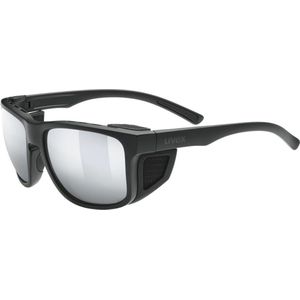 uvex Sportstyle 312 Sportbril voor volwassenen, uniseks, zwart/zilver, eenheidsmaat