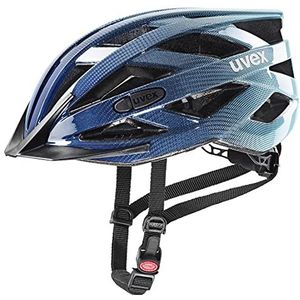 uvex i-vo, Fietshelm Unisex-Volwassene, deep space - aqua, 52-57 cm