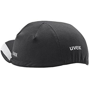 uvex cycling cap fietsmuts - ademend & sneldrogend - beschermt tegen de zon & insecten - black - L-XL
