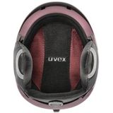 uvex Ultra skihelm voor dames en heren, individuele pasvorm, geoptimaliseerde ventilatie, paars, 51-55 cm