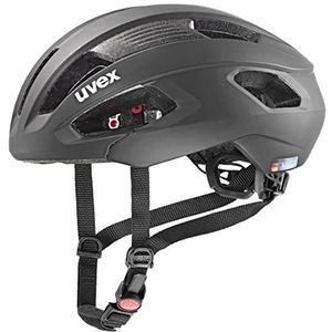 uvex rise cc - veilige performance-helm voor dames en heren - individueel passysteem - geoptimaliseerde ventilatie - all black matt - 56-59 cm