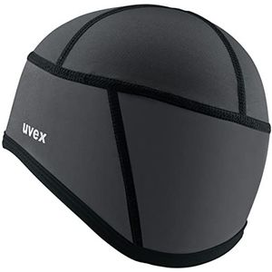 uvex bike cap thermo fietsmuts - warm fleecemateriaal - ademend - rhino - S-M