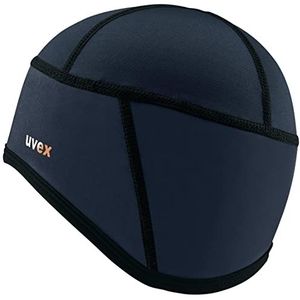 uvex bike cap thermo fietsmuts - warm fleecemateriaal - ademend - navy - S-M