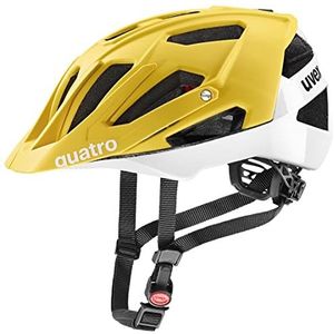 uvex Quatro cc  Fahrradhelm (52-57 cm, 05 sunbee/white matt)