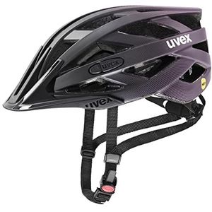 uvex i-vo cc MIPS, Fietshelm Unisex-Volwassene, black-plum, 52-57 cm