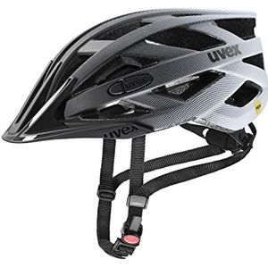 uvex i-vo cc MIPS - lichte allround-helm voor dames en heren - MIPS-systeem - individueel passysteem - black-cloud - 52-57 cm
