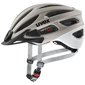 uvex true cc - lichte allround-helm voor dames - individueel passysteem - uitbreidbaar met led-licht - oak brown-silver - 52-55 cm