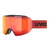 Skibril Uvex Evidnt Attract CV DL / FM Black / Red / Orange
