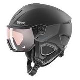 Skihelm Uvex Instinct Visor Pro V Black Mat-59 - 61 cm