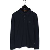 Hugo Boss LS Polo Passerby Navy - Heren - Longsleeve polo