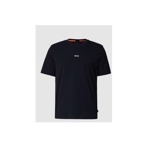 BOSS ORANGE Tchup 10242929 01 Polo's & T-shirts Heren - Polo shirt - Donkerblauw - Maat 3XL