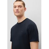 T-shirt van katoenen jersey met logodetail