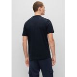 T-shirt van katoenen jersey met logodetail