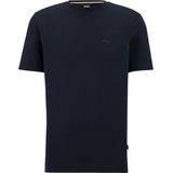 T-shirt van katoenen jersey met logodetail