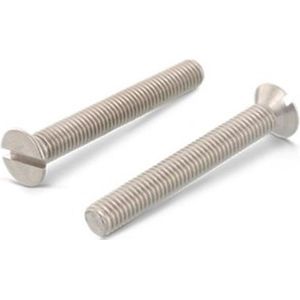 Metaalschroef Din963 M5X10Mm Vk Rvs A2 - 500 stuks