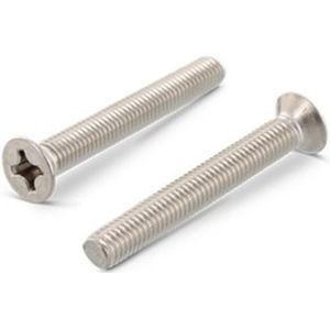 Metaalschroef Din965Ph M4X12Mm Vk RVS A2 - 200 stuks