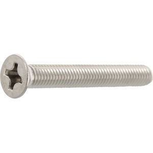 Metaalschroef Din965Ph M5X50Mm Vk RVS A2 - 200 stuks
