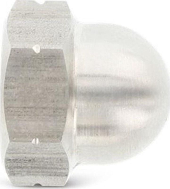 Moeren - Din1587 M20 - RVS A4 - 50 Stuks